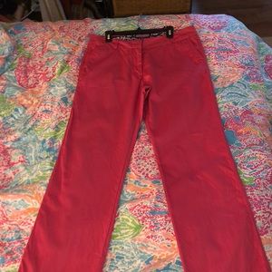 Vineyard Vines Straight Leg Pink Pants